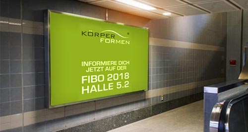 U-Bahnwerbung mit Erklärvideo